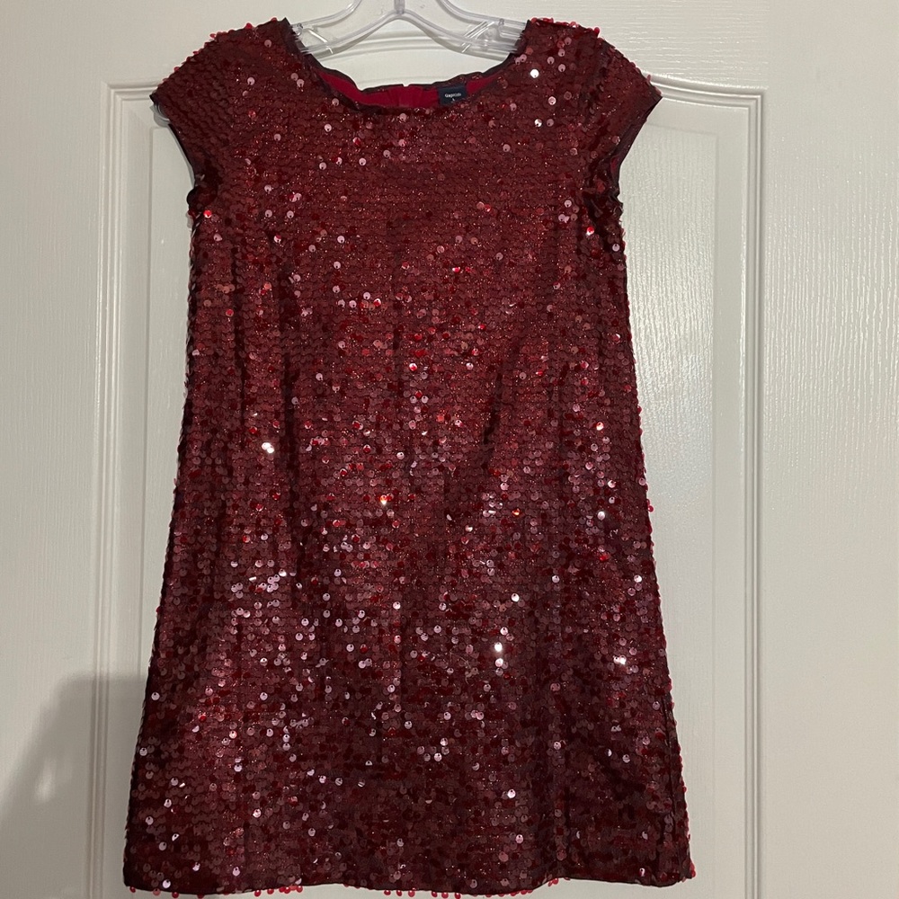 Girls’ Holiday Sequins Dress